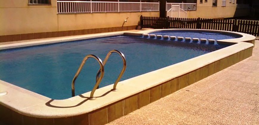 Los Narejos, apartamento con garaje y piscina